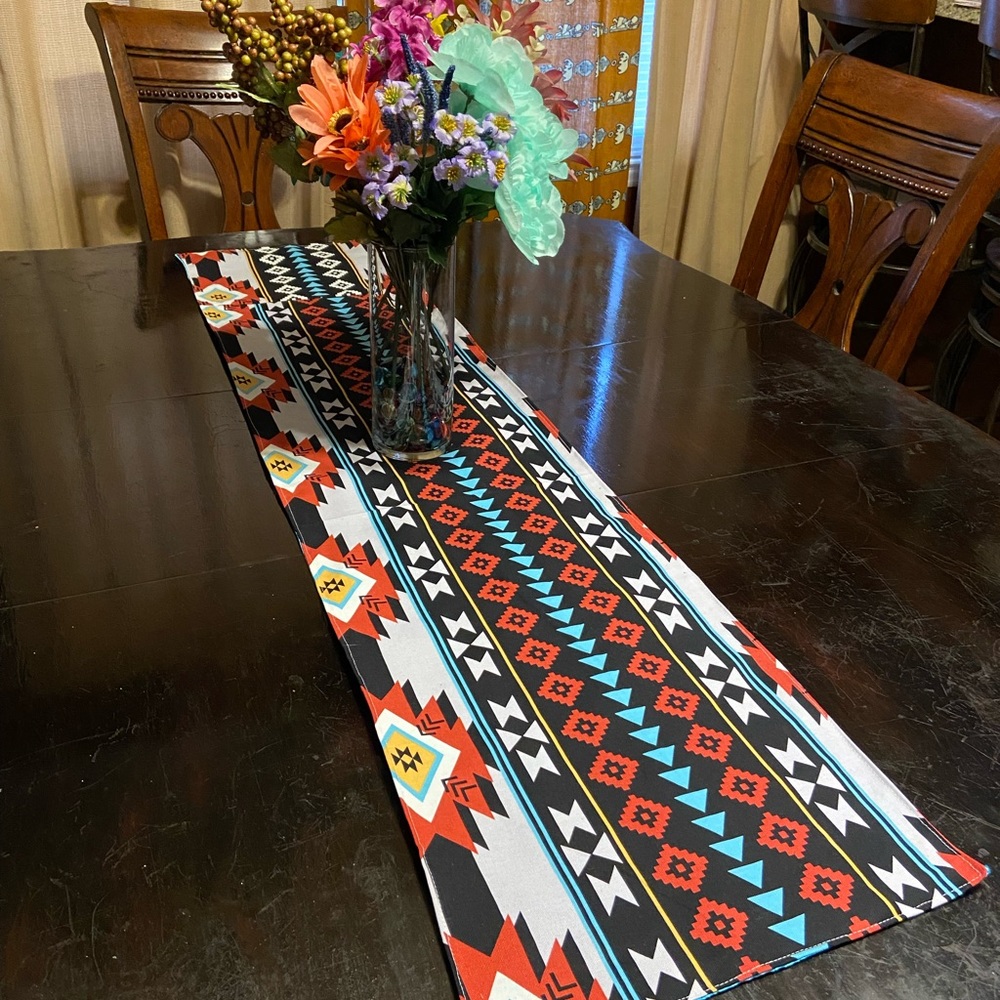 African fabric Ankara print Handmade  Table Runner comes in any sizes